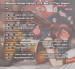 [Monaim] Patreon February 2019~May 2022Tier2 Reward