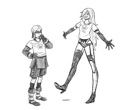 [mcnostril] Shirt Bros (NieR:Automata)