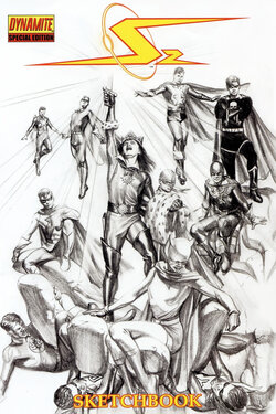 Alex Ross - Project Superpowers Chapter 2 Sketchbook