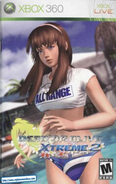 Dead or Alive Xtreme 2 (Xbox 360) Game Manual