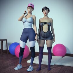 [Picaspen] [3D] Fitness 1
