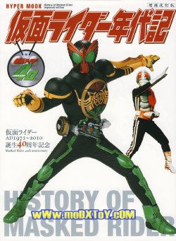 Kamen Rider 40th Anniversary - History of Kamen Rider