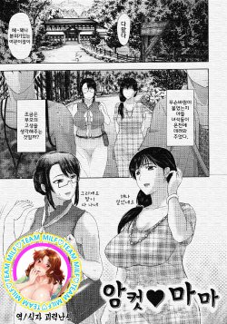 [Kusatsu Terunyo] Mesu Mama (Pakopako Shichau) [Korean] [Team MILF]