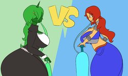 [Puffylover1] Serena VS Naomi