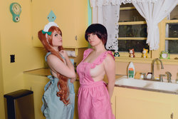 [.Bunny.Queen. (Usatame & Foxy)] Yurikuma Aprons (Yurikuma Arashi)