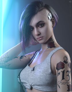 3D Artist - MissAlly (Cyberpunk)
