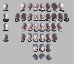 [J.A.] DMC5 | Vergil Head Reference PNG