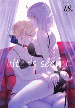 [Kindou Shoujo (nipi)] alter's secret. (Fate/Grand Order) [English]