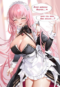 [Machi] Mori Calliope Fantasy Maid (Mori Calliope) [English] [Uncensored]