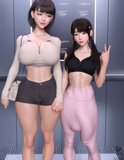 [Viiseon] [3D] HYuna and Ayumi and Ui - Paradise (uncensored)