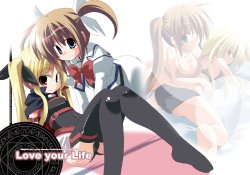 (C73) [MASULAO MAXIMUM (Kazekawa Nagi)] Love your Life (Mahou Shoujo Lyrical Nanoha) [Chinese] [jcc349漢化] [Incomplete]