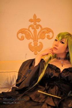 (C75) [Shooting Star's (Saku)] Momoiro no Otome Shinryoku no Majo Euphemia & C.C. Cosplay Shashinshuu (Code Geass)