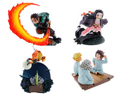 Demon Slayer: Kimetsu no Yaiba Scenery Part 1 Box of 4 Figures [bigbadtoystore.com]