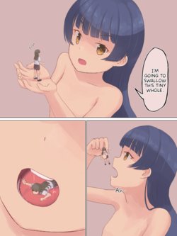 [parins] A Girl Showed Me How To Swallow and Digest A Tiny Whole