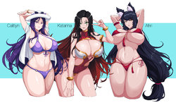 [hellaP] Vous voulez une féllation venant de qui ? Caitlyn, Katarina, Ahri (League of Legends) [French]