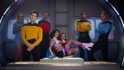 Star Trek: The Next Penetration - A Gangbang Parody