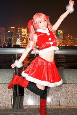 To Aru Kagaku No Railgun Cosplay Christmas Version