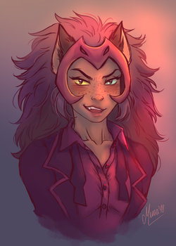 [murasaki-yuri] Catra the cat (She-Ra and the Princesses of Power) [English]