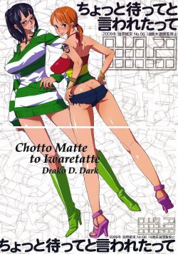 (C77) [Abradeli Kami (Bobobo)] Abura Shoukami Tsukane No.06 Chotto Matte to Iwaretatte (ONE PIECE) [Spanish] [Drako D. Dark]