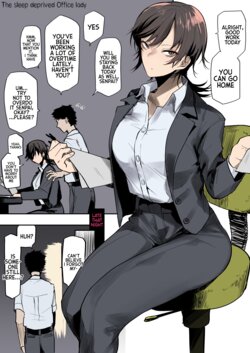 [Okyou] Nebusoku OL Onee-san | The Sleep Deprived Office Lady [English] [Mr_Person] [Colorized]