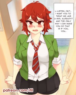 (rtil) Tomo-chan NSFW comic (Tomo-chan is a girl)