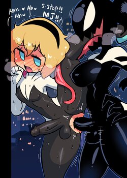 [Hiryouman] She-venom X Femboy-Gwen