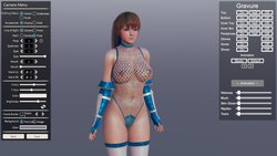 Eroticwallpaper - Kasumi from DOA - blue kunoichi (for age 18+)