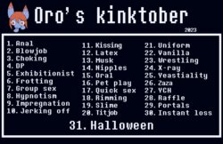 [Oro97] Kinktober 2023