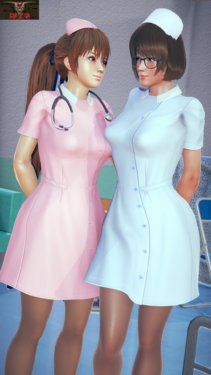 [IconOfSin] Kasumi & Hitomi Naughty Nurses