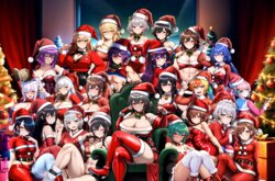 [AisuuuuuVT] Christmas Pinup 2023 [AI Generated]