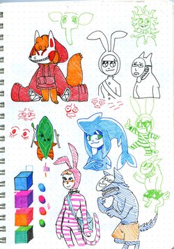 [MiistNiight] Sketchbooks