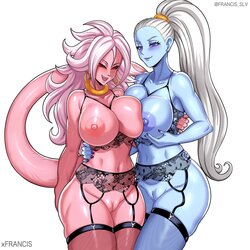 [FrancisSLV] Majin Android 21 x Vados (Dragon Ball Super)