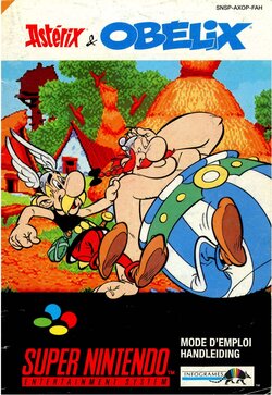Asterix Et Obelix (1995) - SNES Manual