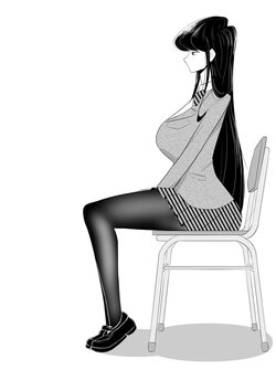 [Yamino Kuroko] Komi-san no Ashi (Komi-san wa Komyushou Desu.)