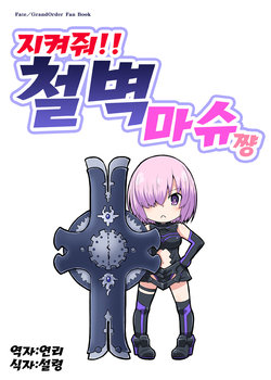 [Skirthike (Yuuma)] Mamotte!! Teppeki Mash-chan | 지켜줘!! 철벽 마슈쨩 (Fate/Grand Order) [Korean] [연리] [Digital]