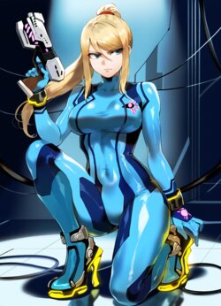 [Mr. Dragon] Zero Suit Samus [AI Generated]