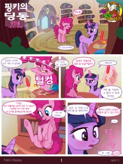 [Syoee_b] Pinkie's Dingdong (My Little Pony Friendship Is Magic) [korean] [TeamHumanTrash]