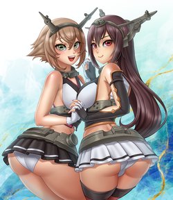 [Racoonkun] Nagato and Mutsu