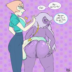 [Hollythelewder] Amethyst gets her rectum pounded into next Tuesday (Steven Universe)