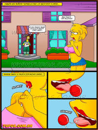 Spanish La Paleta Del Pecado Ver Comics Porno Com Los Simpson