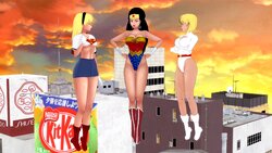 [LaryLoveFuta] Wonder Woman Lois Lane Interview