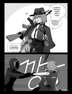 [HUQU] Thompson (Girls' Frontline) [Spanish] [jajajajasxd] [Decensored]