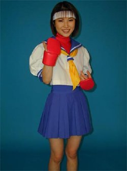 [Shuttle Japan] Sakura Kasugano cosplay Fuck (Set 3)