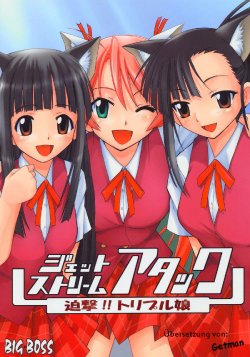 (CR37) [Big Boss (Hontai Bai)] Jet Stream Attack Hakugeki !! Triple Musume (Mahou Sensei Negima!) [German]