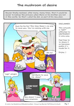[BudaCoca(Mastr7UP)] The mushroom of desire [English] [Ongoing] (Super Mario)
