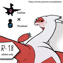 [pikajota] Latias/Trainer (Pokémon)