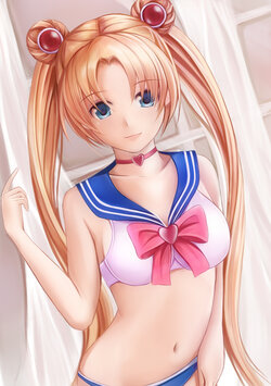 Galeria Sailor Moon - Usagi Tsukino ecchi