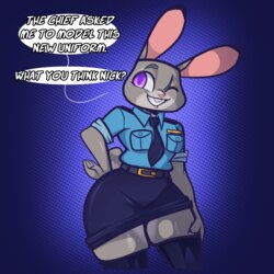 [YellowCyann] Judy's New Uniform