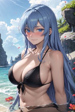 Akame Ga Kill - Esdeath [Ai Generated]