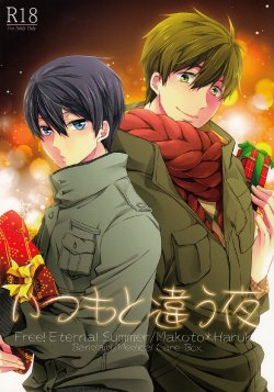 (C87) [Kyuukyuubako (Band Aid)] Itsumo to chigau yoru (Free!)